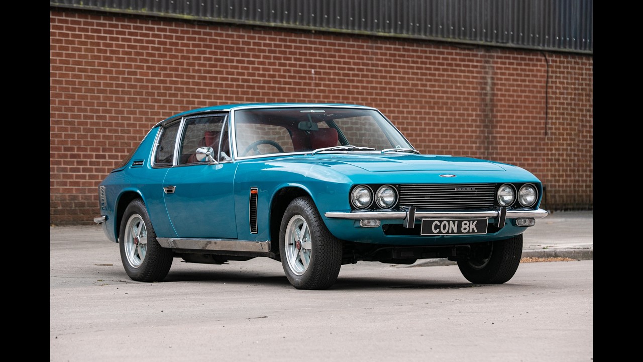 1972 Jensen Interceptor III - Ex-John Bonham of Led Zeppelin - YouTube