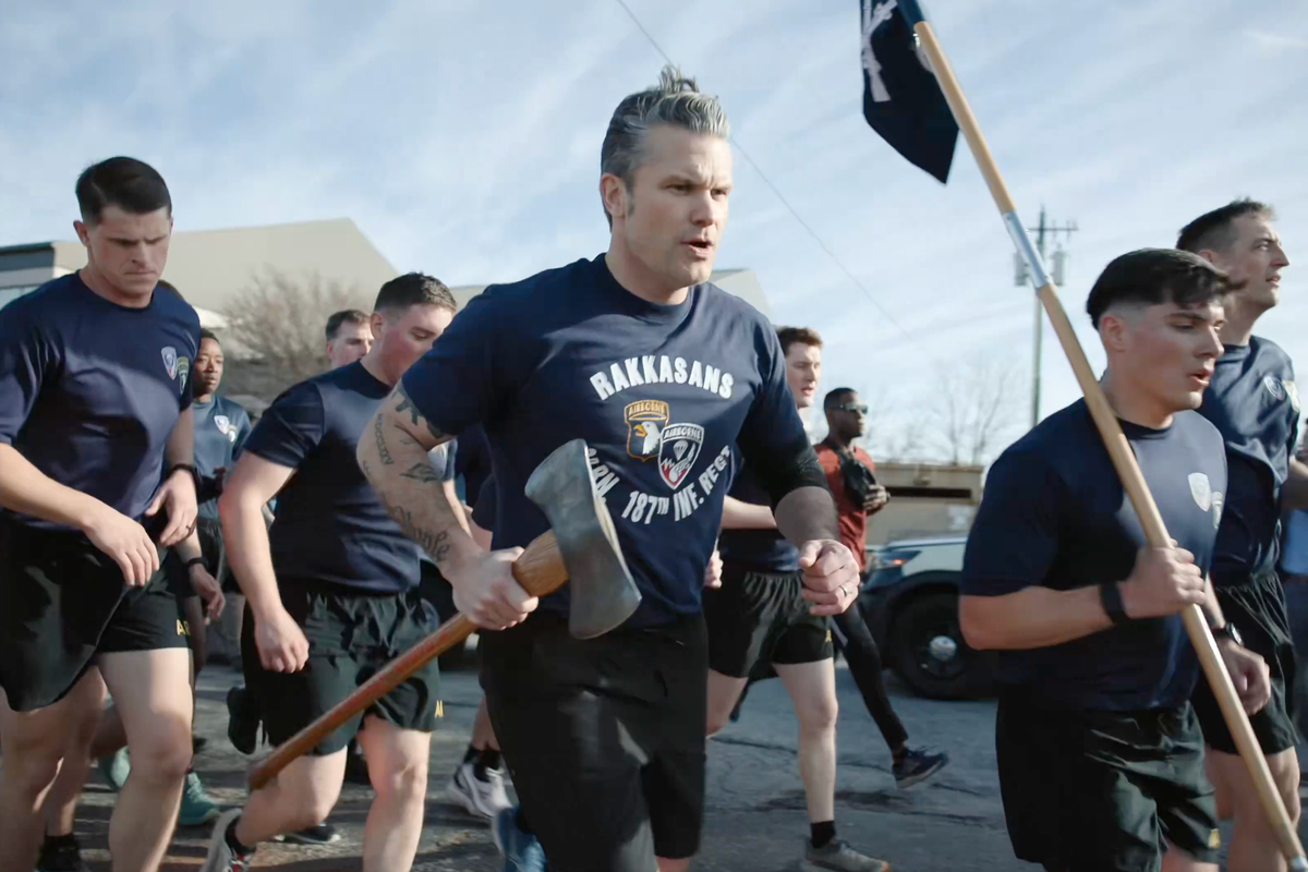 Pete Hegseth roasted by fitness experts for military ‘workout’ videos he keeps sharing