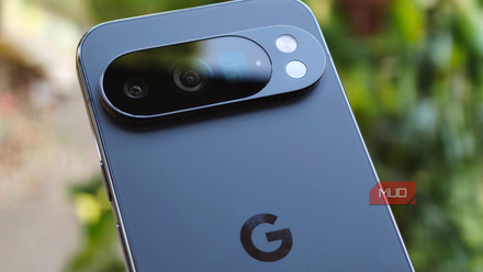 Back panel of the Google Pixel 10 Pro, temperature sensor visible beside the camera.