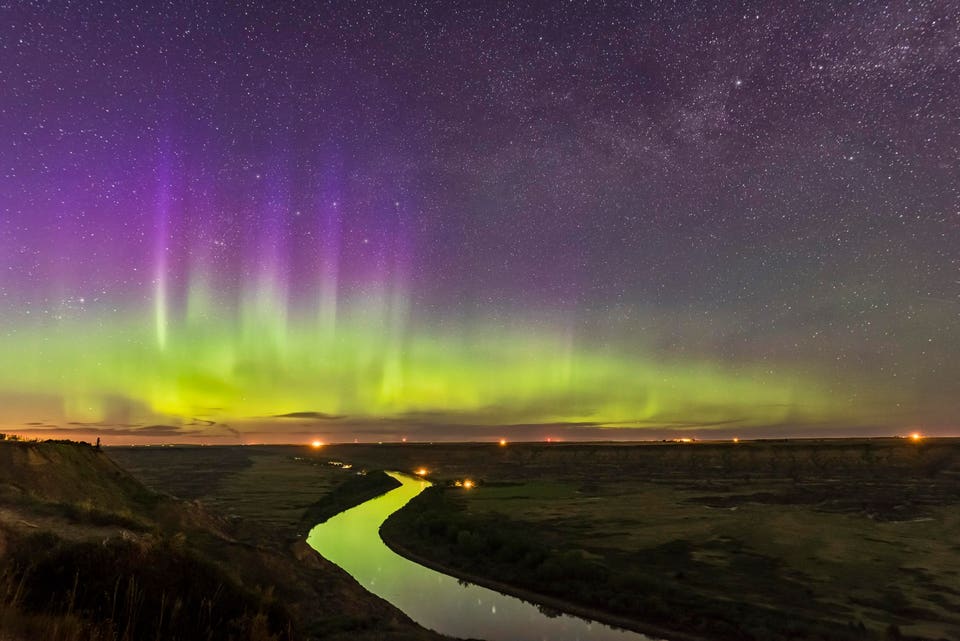 Geomagnetic activity is expected to increase late on Tuesday, July 21 and continue into Wednesday, July 22. A G1-class, or minor, geomagnetic storm is considered likely. (Photo by: Alan Dyer/VW Pics/UIG via Getty Images)