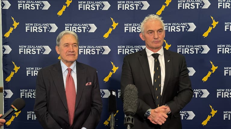 Winston Peters and Stuart Nash.