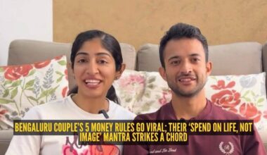 Bengaluru couple’s 5 money rules go viral; their ‘spend on life, not image’ mantra strikes a chord