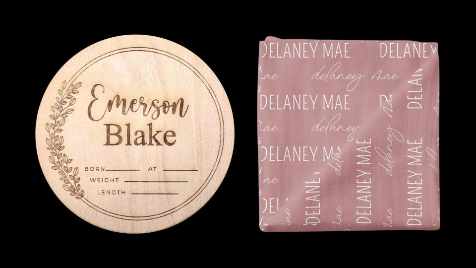 Graphic The Cutest Baby-Announcement Items To Introduce Your Little One