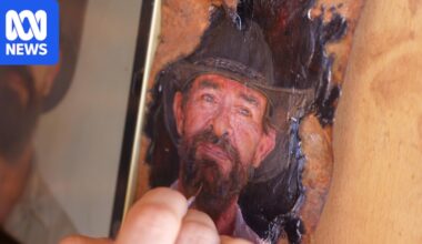 Pilbara artist Jenna Pickering transforms metal and wood scraps into prized portraits