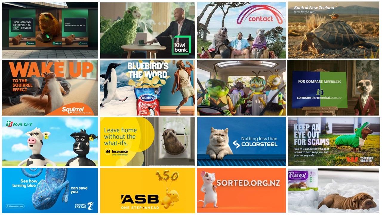 Welcome to the advertising zoo: animals are everywhere