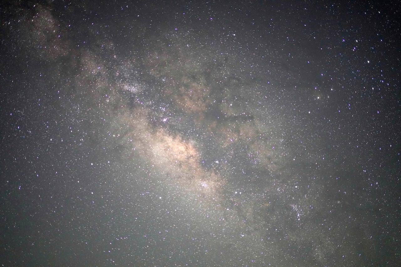 A view of the Milky Way.