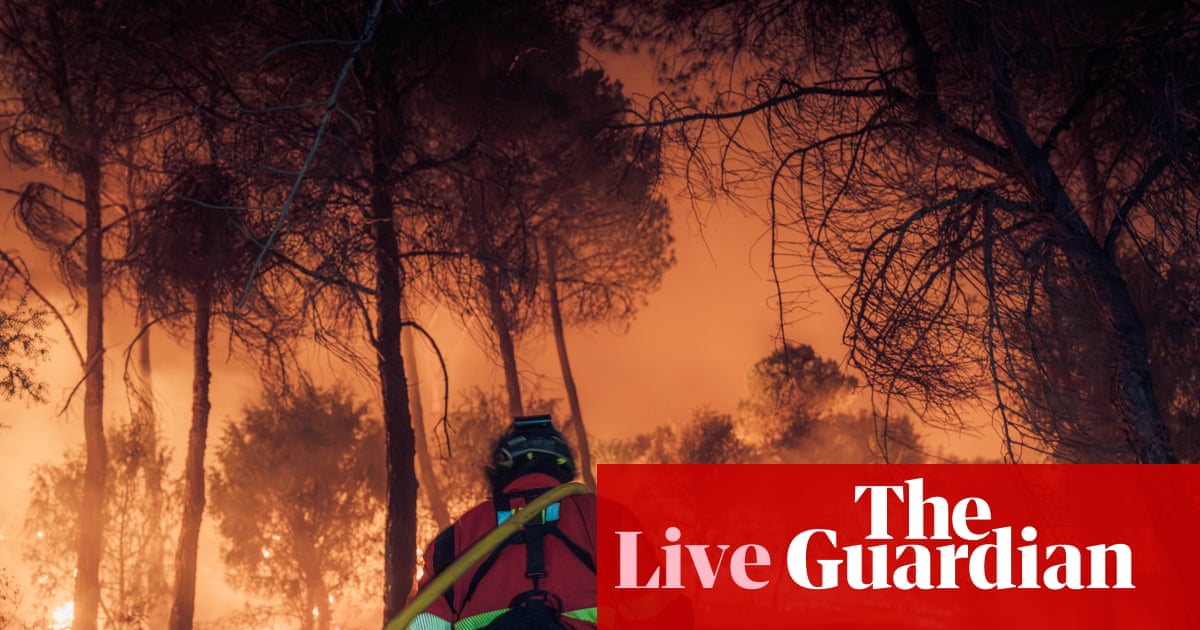 Europe wildfires: Officials warn that wildfires could still be burning in November – as it happened | World news