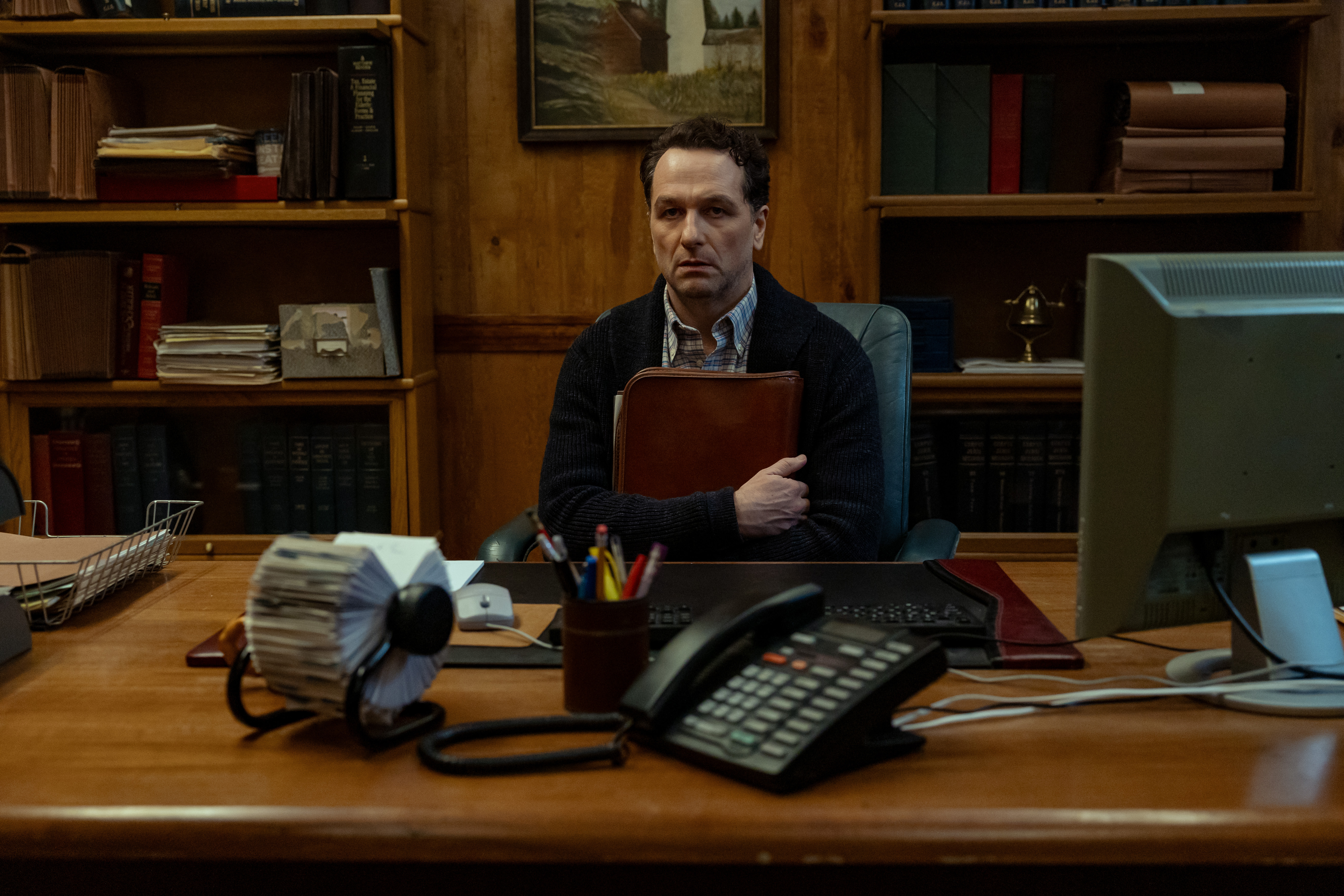 Matthew Rhys in 'Widow's Bay'