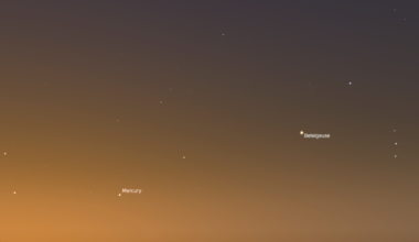 The Sky Today on Tuesday, July 28: Mercury appearing