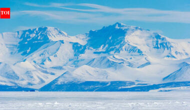 Antarctica averages minus 55°C at Vostok Station, yet a Lake Ontario-sized body of water remains liquid beneath four kilometres of ice for fifteen million years |