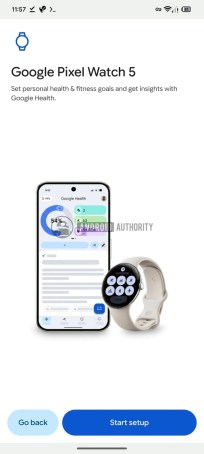 Google Pixel Watch 5 appears in Google Health app