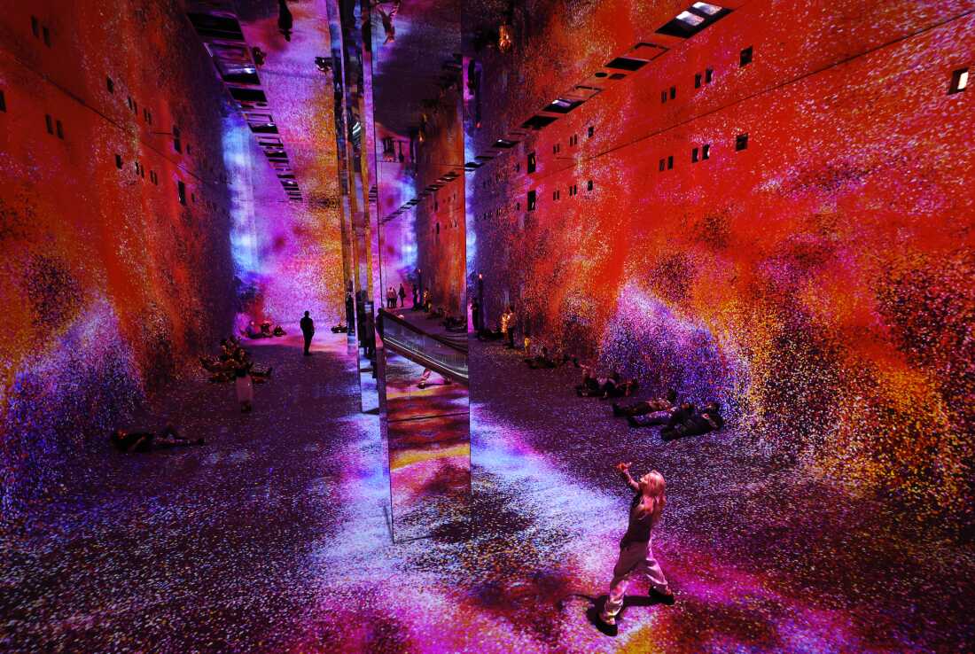 Visitors experience Dataland on its opening day in June 2026.