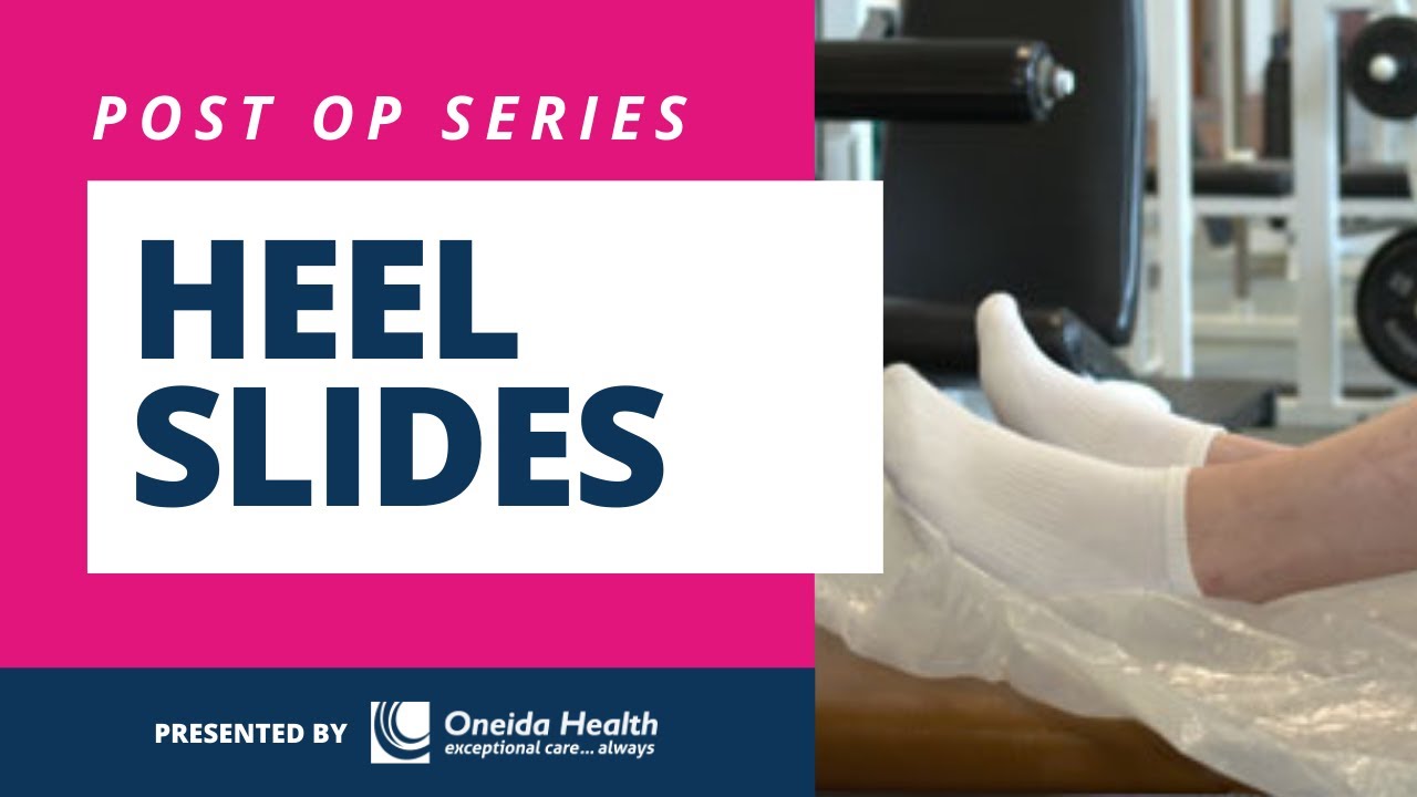 Post-Op Physical Therapy - Heel Slides - YouTube