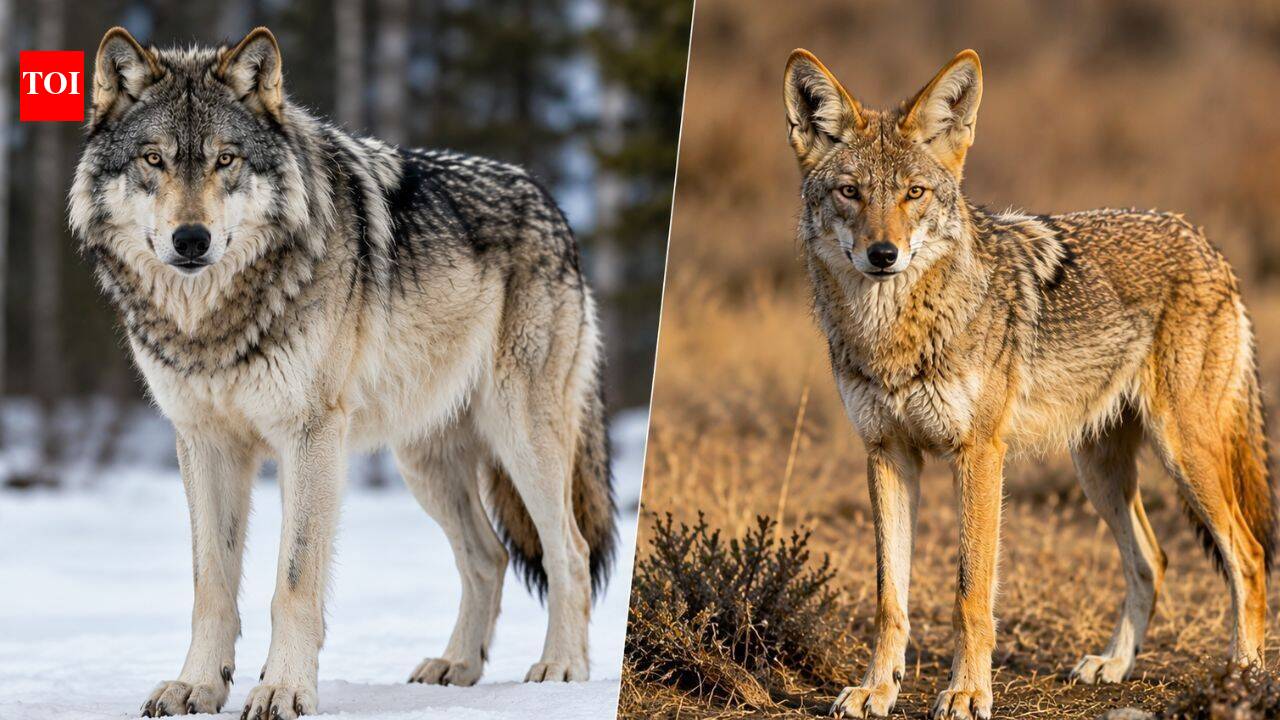 Wolf vs coyote: Size, behaviour, habitat and the surprising differences between them |