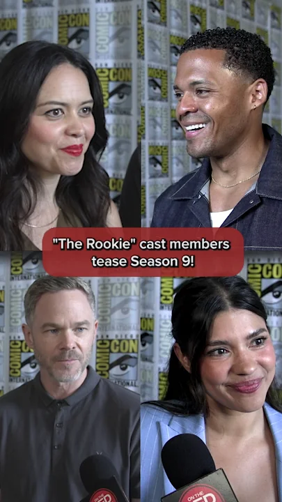 "The Rookie" cast members tease Season 9! - YouTube