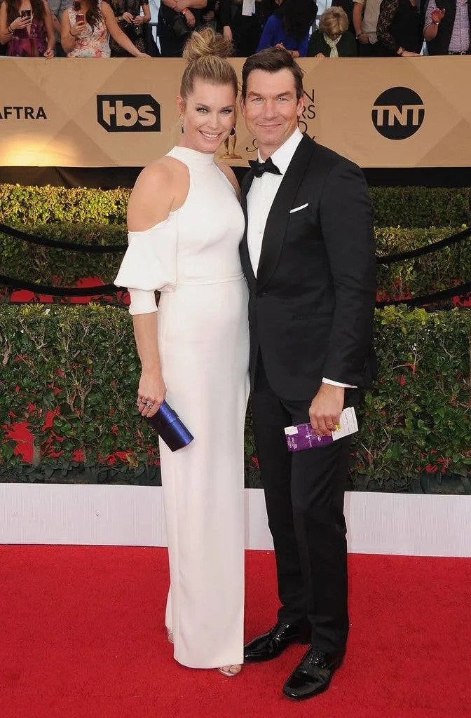 Actress Rebecca Romijn and huband Jerry O'Connell