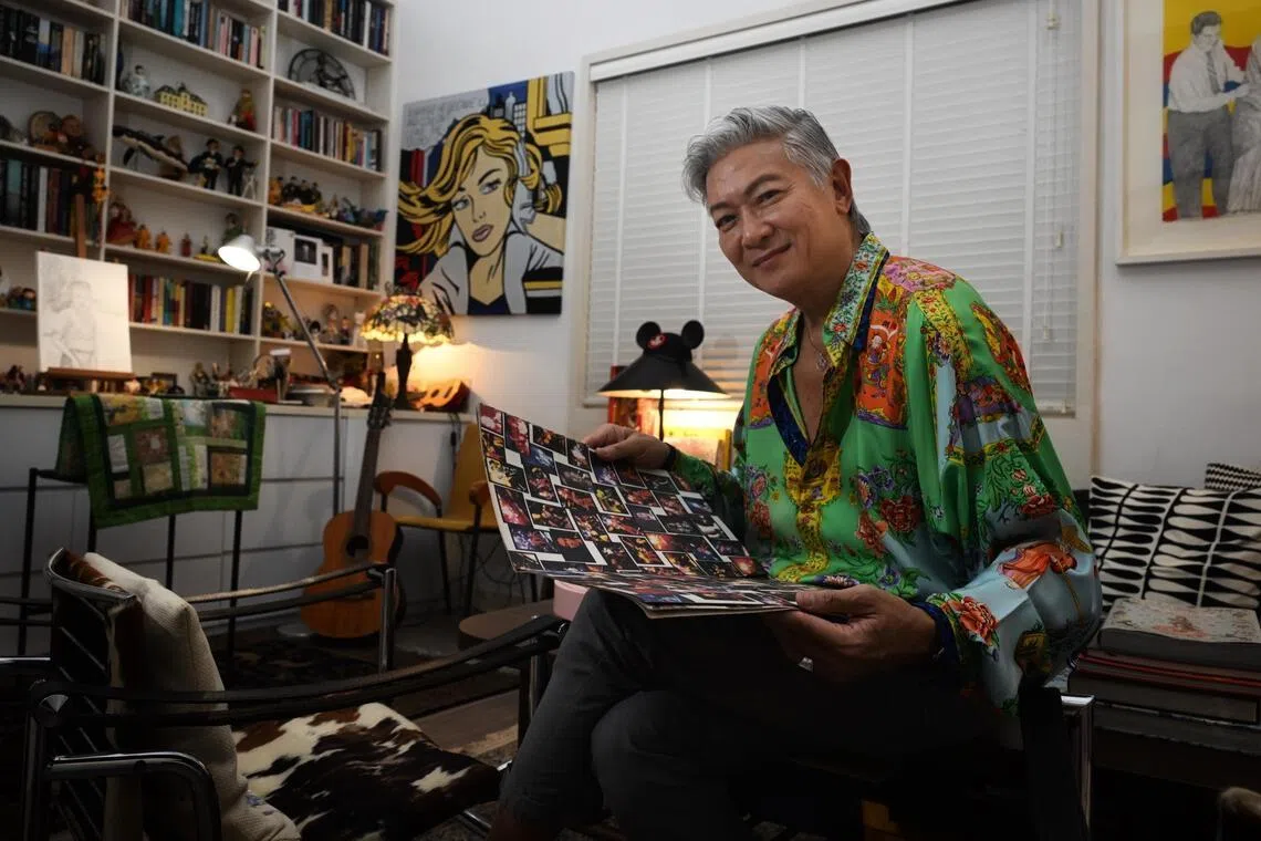 Dick Lee in the study room at his house on June 25, 2026.