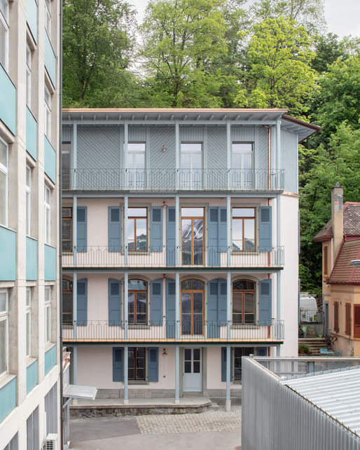 GOLD AWARD Renovation and Addition: Densification and Conversion in the Bosquets Artisan District in Vevey, Switzerland, Phase 2 by Rapin Saiz Architectes. Photo: Paola Corsini