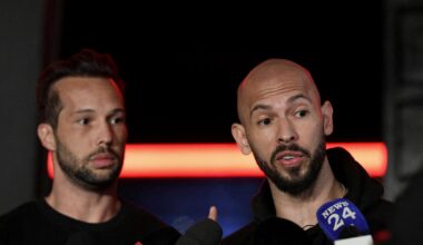 Influencers Andrew and Tristan Tate arrested in Miami