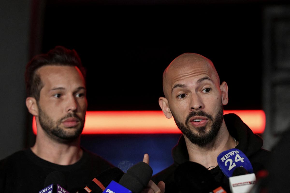 Influencers Andrew and Tristan Tate arrested in Miami