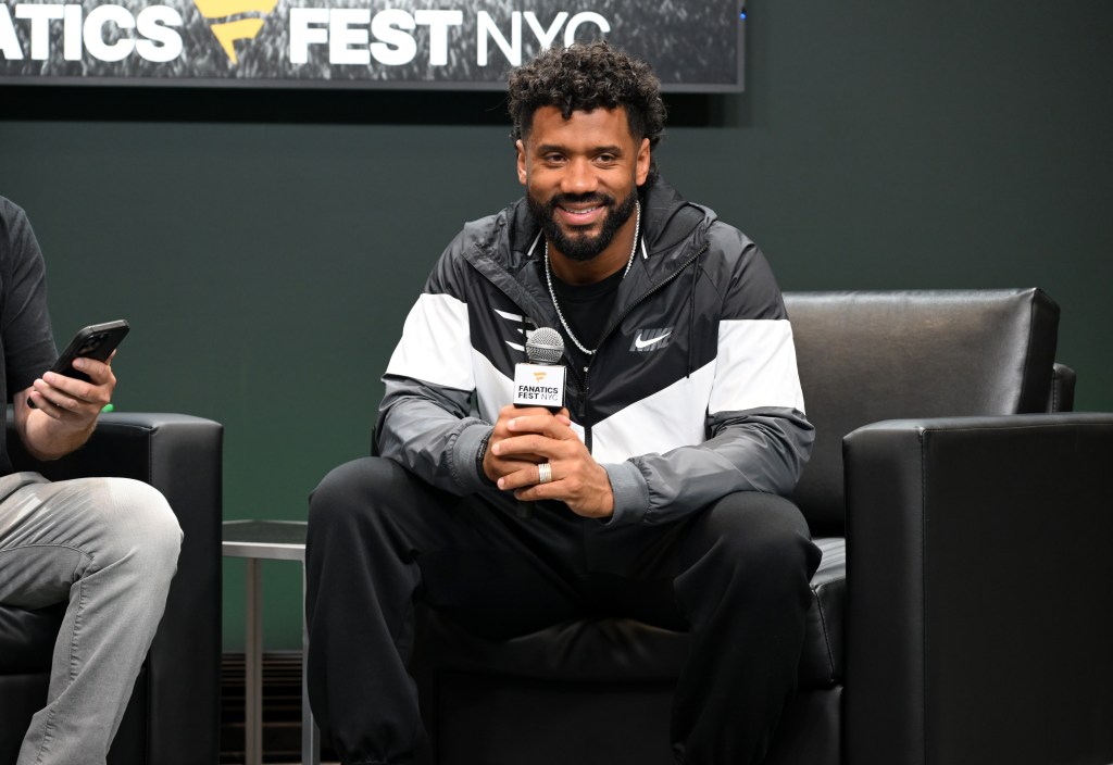Russell Wilson at Day 2 of the 3rd Fanatics Fest NYC 2026