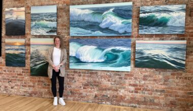 Award-winning artist brings new coastal works to Cloud Gallery