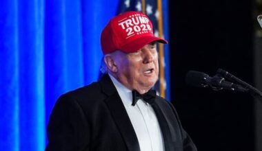'The show must go on': Trump delivers speech at rescheduled dinner