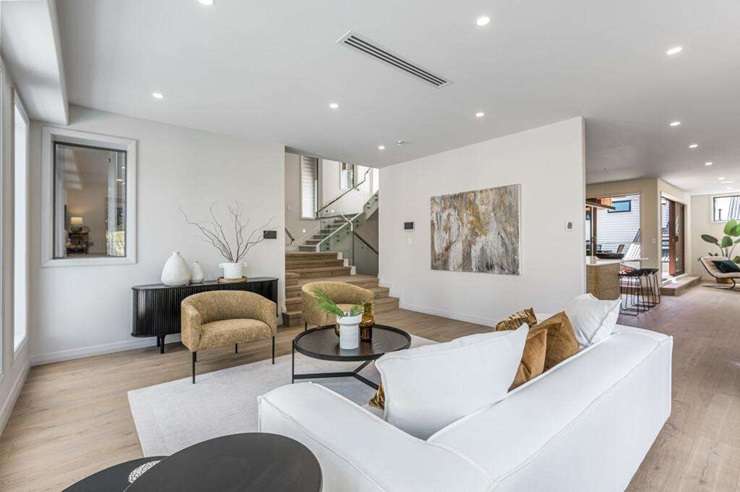 17B Warrington Road, Remuera, Auckland, attracted plenty of bids at auction this week, but it still passed in. Photo / Supplied