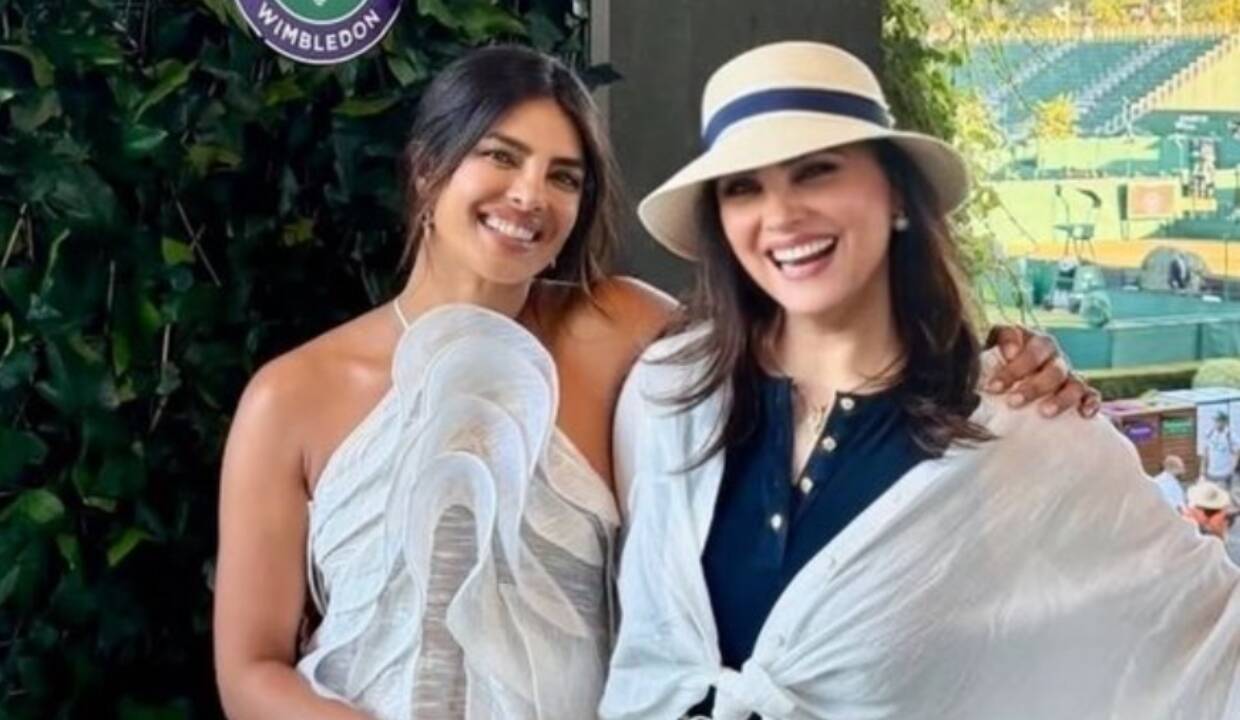 '26 years later...': Priyanka Chopra attends Wimbledon semi-final, shares warm reunion moments with 'Andaaz' co-star Lara Dutta '26 years later...': Priyanka Chopra attends Wimbledon semi-final, shares warm reunion moments with 'Andaaz' co-star Lara Dutta