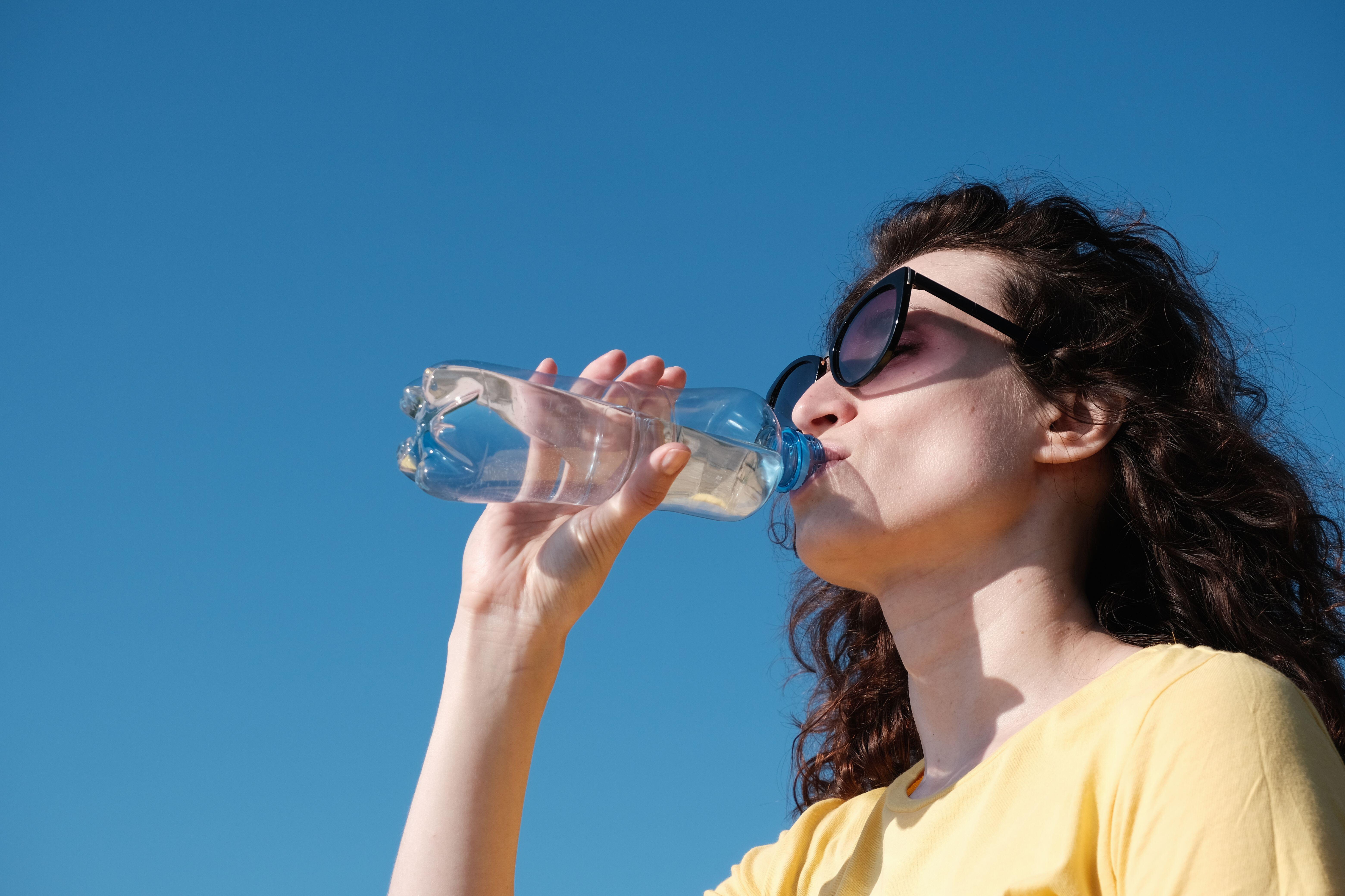 Try and make water your default drink