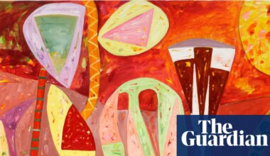 ‘Riot of colour’: Gillian Ayres show in Devon just the tonic for gloomy times | Painting