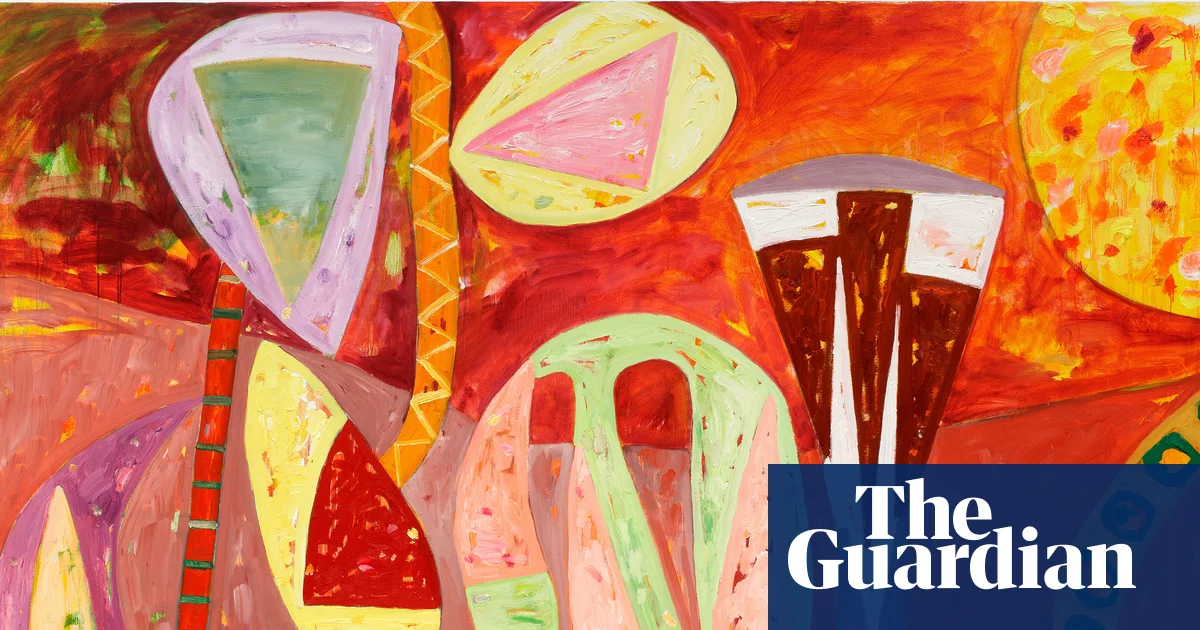 ‘Riot of colour’: Gillian Ayres show in Devon just the tonic for gloomy times | Painting