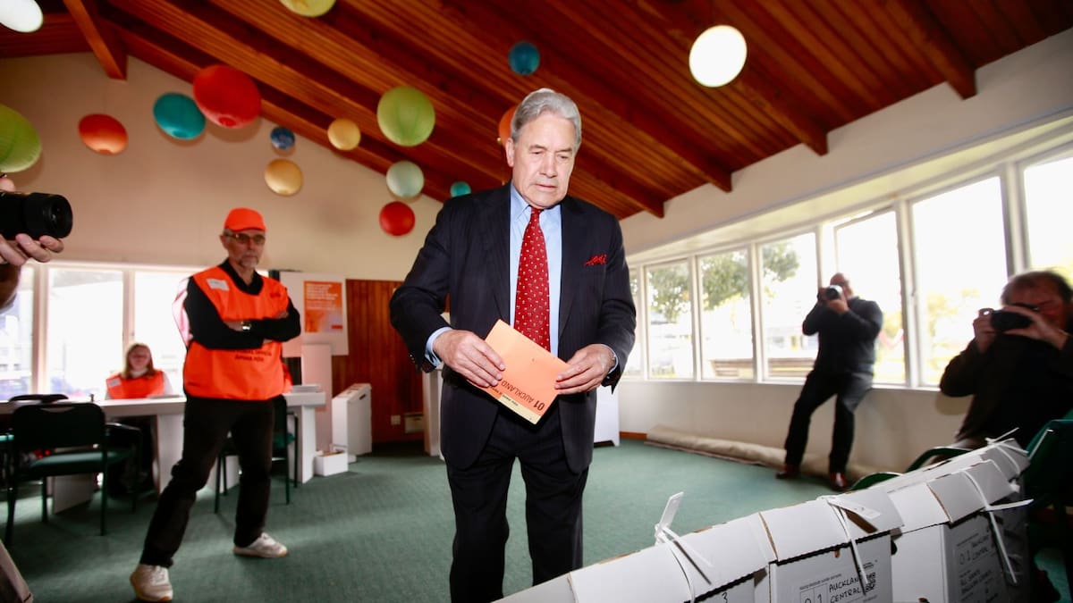 Election 2026: Winston Peters announces citizens-only voting policy