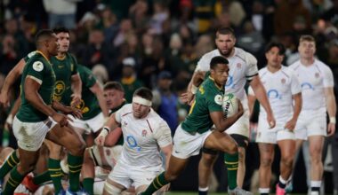 Springboks v England: South Africa claim statement Nations Championship win