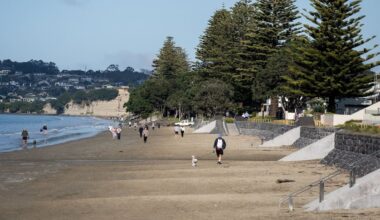Ōrewa beachfront seawall opens to protect against erosion