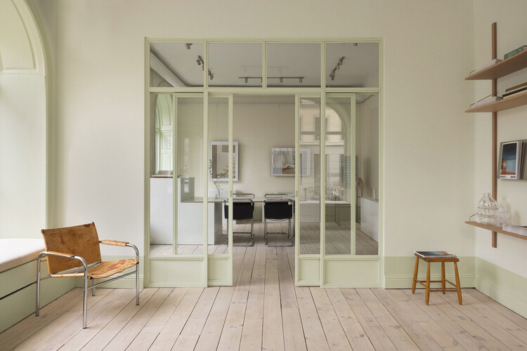 Fantastic Frank Stockholm Showroom / ASKA - Interior Photography, Wood, Lighting, Chair, Glass