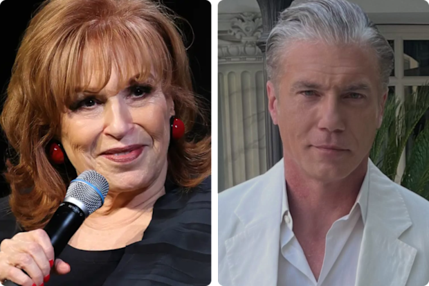 Joy Behar and Anson Mount split