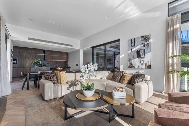 A luxury home on Holmwood Road, in Merivale, Christchurch, sold under the hammer for $6.9m on Thursday. Photo / Supplied