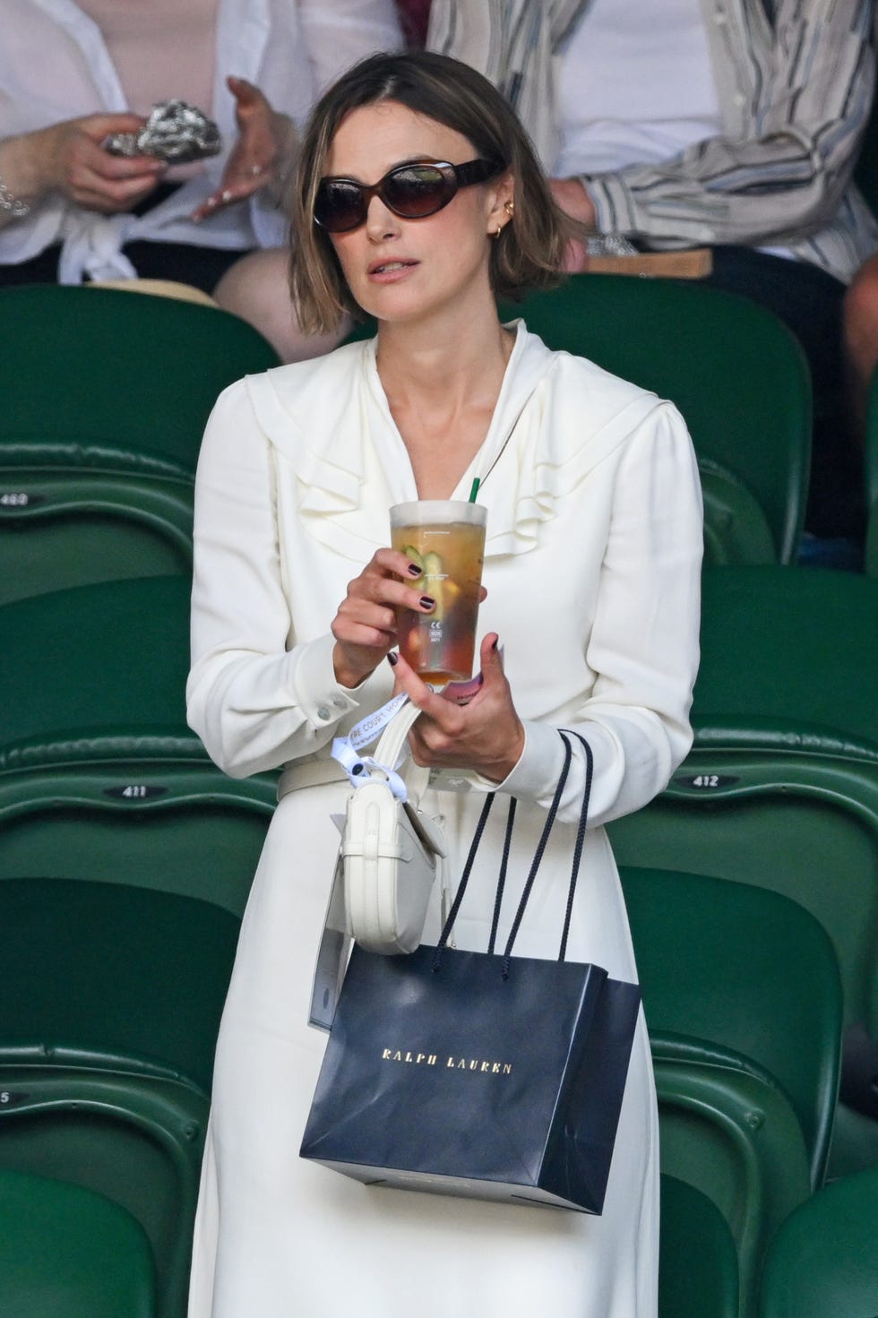 Celebrities Attend The Championships Wimbledon 2026 - Day 12