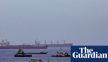 Ships stuck in strait of Hormuz pose ‘super-spreader’ biodiversity threat, scientists warn | Strait of Hormuz