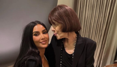 Kim Kardashian defends holiday photos posted after grandmother’s death