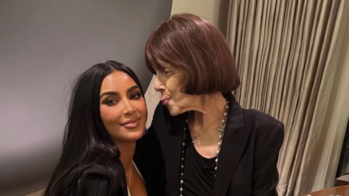 Kim Kardashian defends holiday photos posted after grandmother’s death