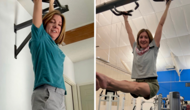 This 63-year-old did a simple daily dead hang for a month – here are the 3 biggest changes she noticed