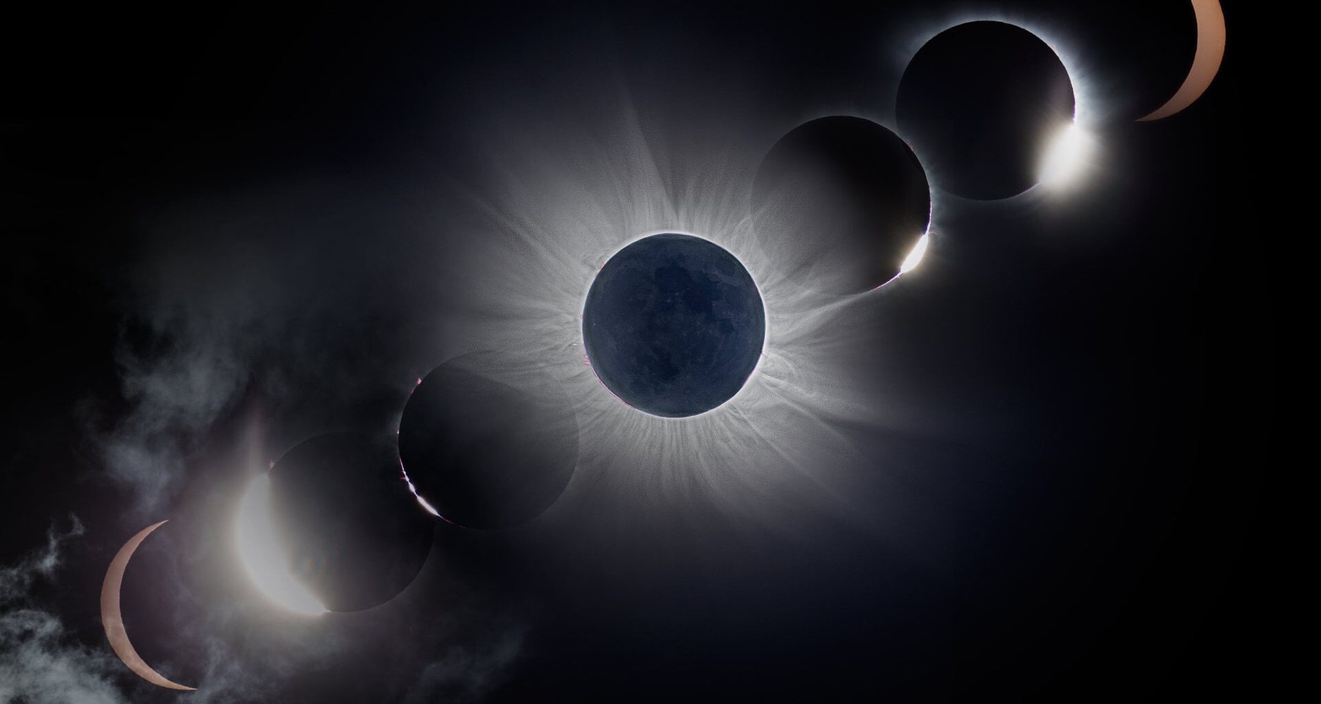 2015's total solar eclipse as seen from the Faroe Islands. Credit: Carlo Dellarole/Andrea Demarchi.