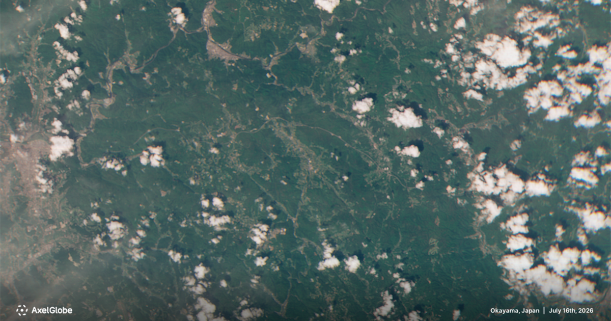 Axelspace Released First Images Captured by GRUS-3 Earth Observation Microsatellites