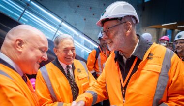 Auckland Mayor Wayne Brown expresses mixed feelings about City Rail Link opening, questions future-proofing