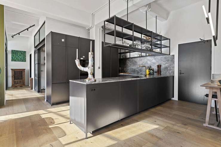An award-winning New York-style loft apartment became a 