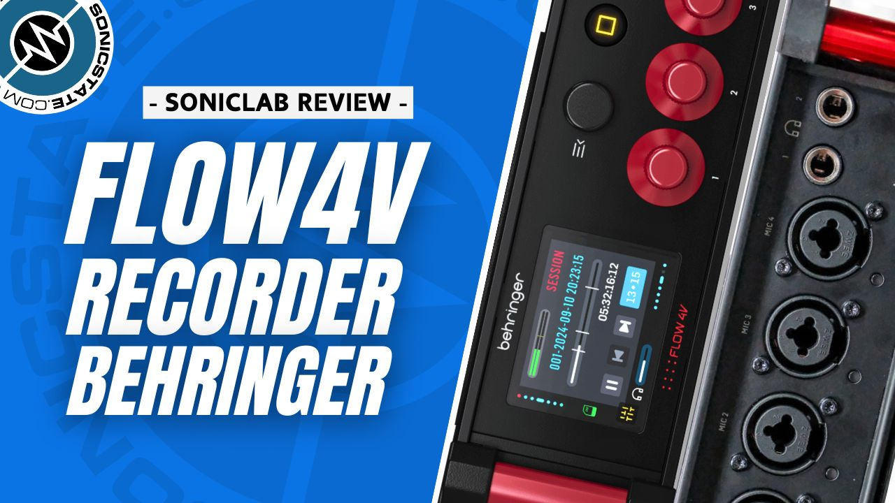 SonicLAB: Behringer FLOW4V 32-Bit Float Recorder