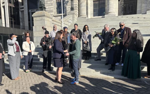 Abuse in state care protest at Parliament