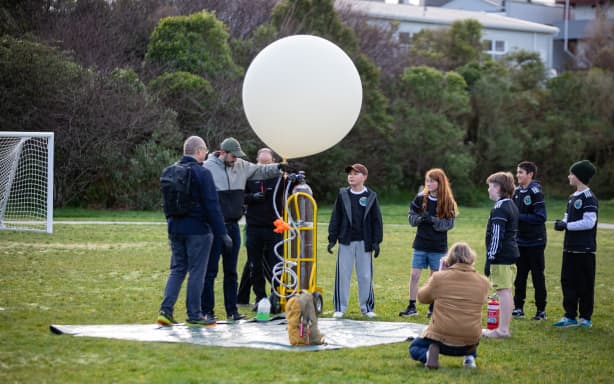 Maungaraki Balloon Launch